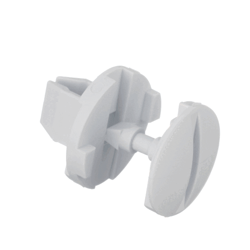 Whirlpool Dishwasher Access Panel Retainer (White) - WPW10503549