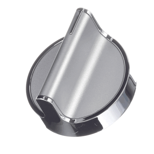 Whirlpool Cooktop Burner Knob (Stainless) - WPW10646805