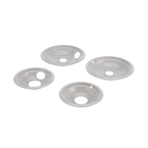 Whirlpool Grey Drip Bowl Set, 2-6-Inches - W10291024