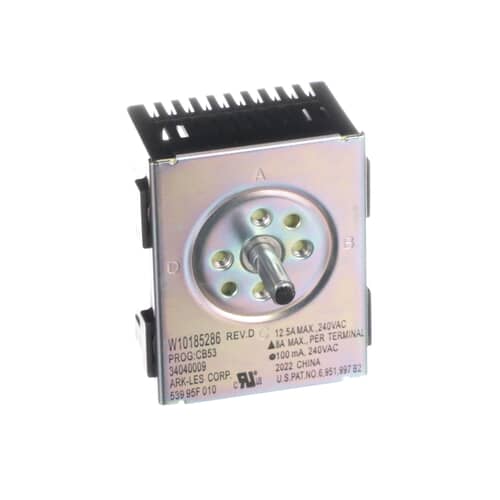Whirlpool Infinite Control Switch,Cust B - WPW10185286