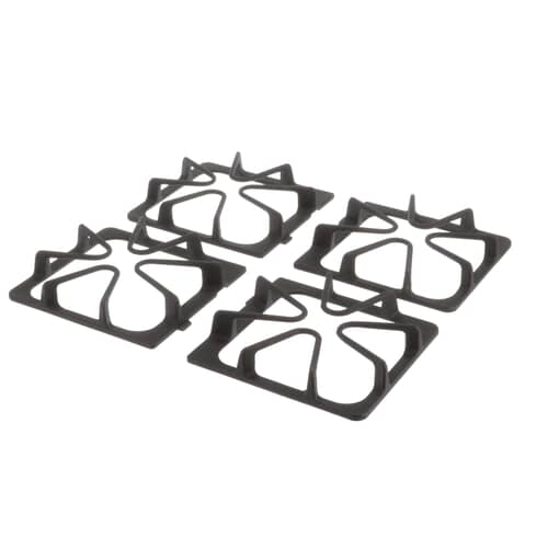 Whirlpool Range Surface Burner Grate Set (Black) - WPW10447925