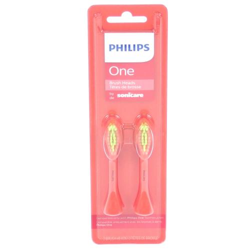 Sonicare Philips One (Coral) 2Pk Bh - BH1022/01A