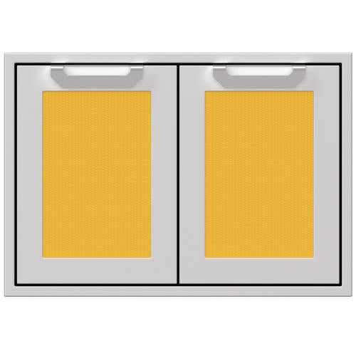 Hestan AGAD30YW Double Access Doors, Marquise, 30-Inch - Yellow