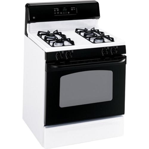 Ge JGBP28DEL4WH Gas Range Or Dual Fuel