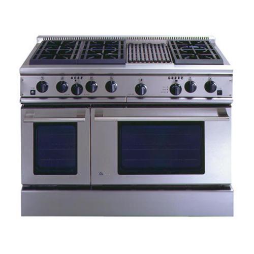 Ge ZDP48N6RDSS Gas Range Or Dual Fuel