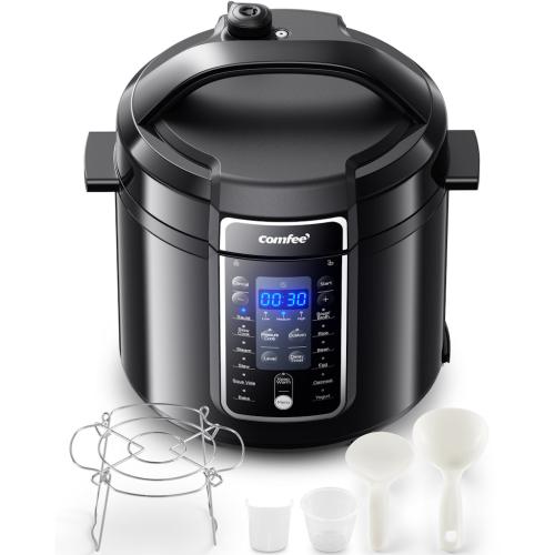 Midea CPC60114MBMS Comfee 9-In-1 Electric Pressure Cooker