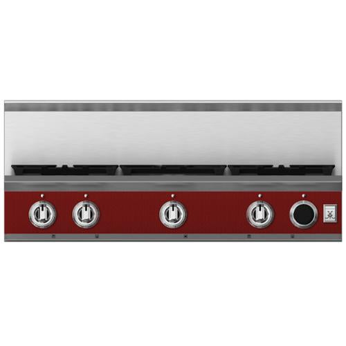 Hestan KRTS365LPRD Rangetop, Smart, 5 Burner, 36-Inch - Lp - Red