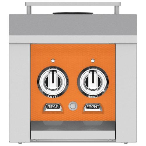 Hestan AGB122NGOR Double Side Burner, Built-In, 12-Inch - Ng - Orange