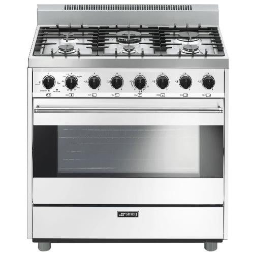 Smeg C36GGBU Gas Ranges 36-Inch