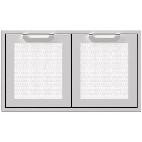 Hestan AGAD42WH Double Access Doors, Marquise, 42-Inch - White