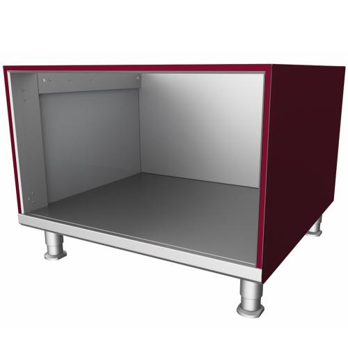 Hestan HCB30BG Cabinet Base, Open, Assembly, 30, Burgundy
