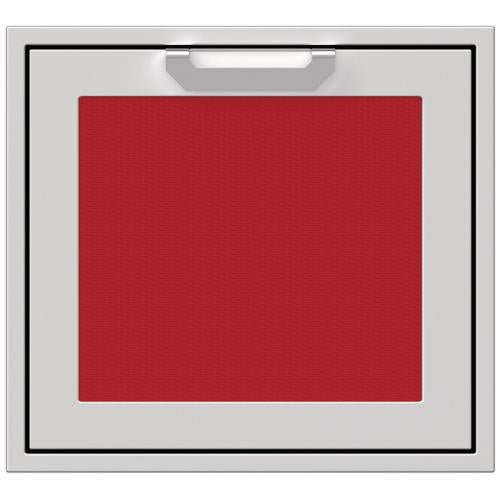 Hestan AGADL24RD Single Access Door, Hinge Left, Marquise, 24-Inch - Red