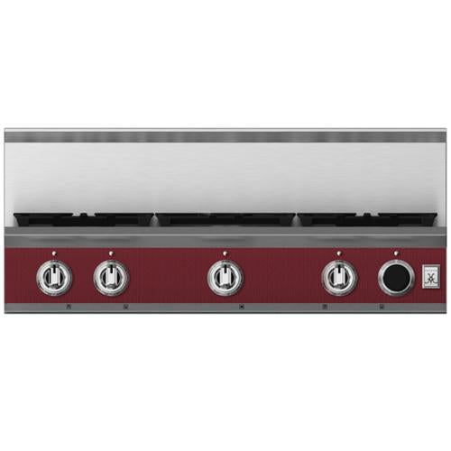 Hestan KRTS365LPBG Rangetop, Smart, 5 Burner, 36-Inch - Lp - Burgundy