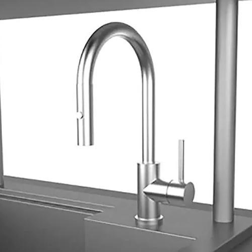 Hestan AGOF Faucet, Outdoor, Single-Handle W/ Pullout Spray