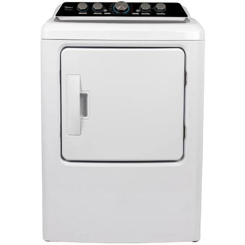 Midea MLE47C3AWW Top Load 6.7 Cu. Ft. White Electric Dryer