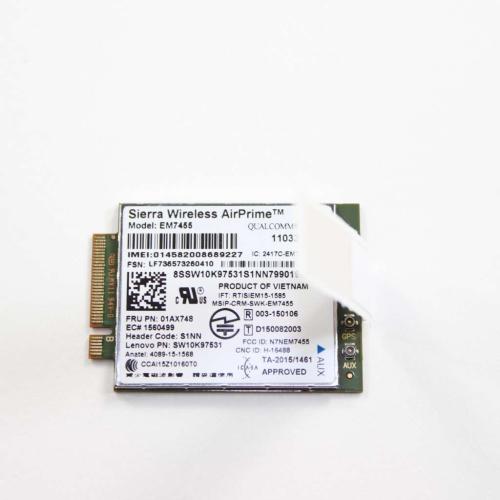Lenovo Wireless,Cmb,Sie,Em7455 Rv2 - 01AX748