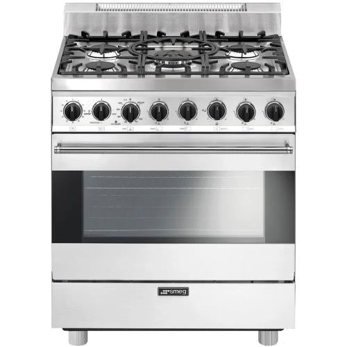 Smeg C30GGBU Gas Range 30-Inch
