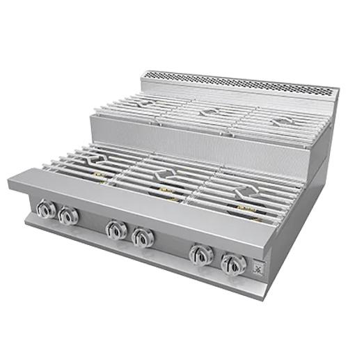 Hestan HSU366NG Sealed Burner Step Up Assembly, 36-Inch -6 - Ng