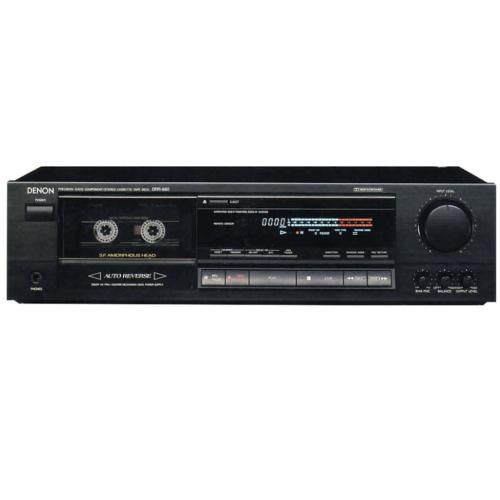 Denon DRR680 Drr-680 - Stereo Cassette Tape Deck
