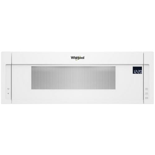Whirlpool WML75011HW2 1.1 Cu. Ft. Low Profile Microwave Hood Combination