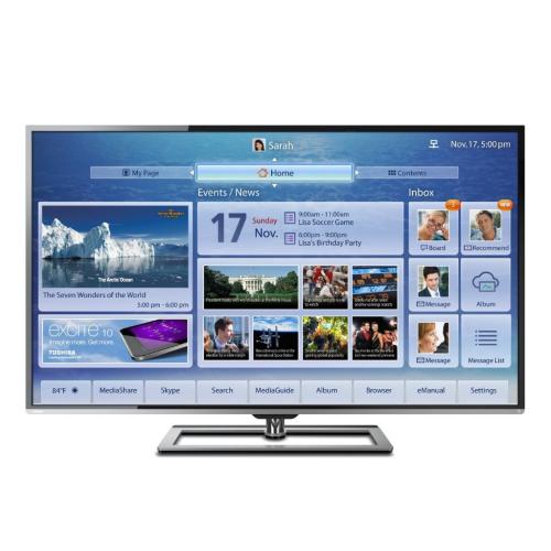 Toshiba 58L7350U Tv, 58" 1080P Led Lcd