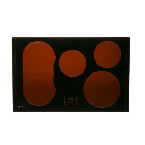 GE Maintop Glass Asm (Bk) - WB62T10700