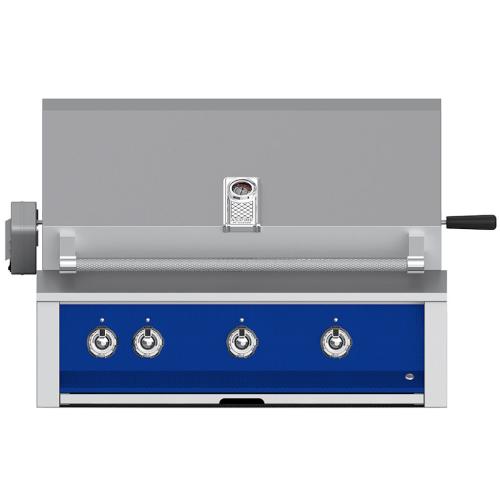 Hestan EMBR36NGBU Grill, Aspire, Built-In, (2) U-Burner, (1) Sear, Rotisserie,