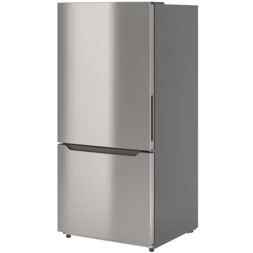 Ikea 70462158 Valgrundad Bottom-Frzr Refrigerator 19 Cu.Ft Ss Na