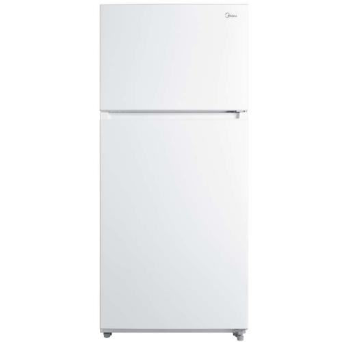 Midea MRT14D3BWW 14 Cu.Ft. Top Mount Refrigerator
