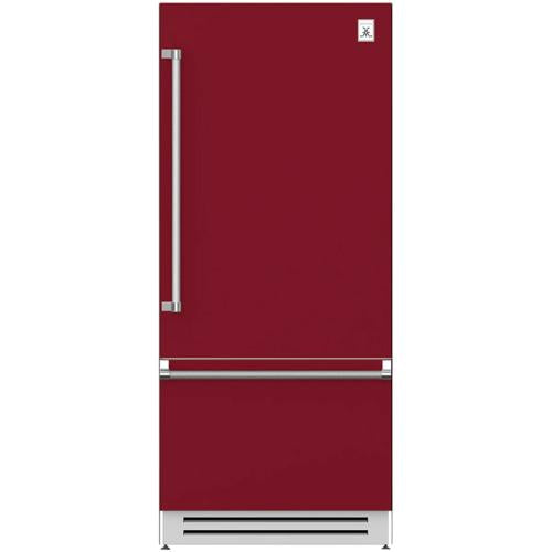 Hestan KRBR36BG Refrigerator, Bottom Mount, Bottom Compressor, Right Hinged,