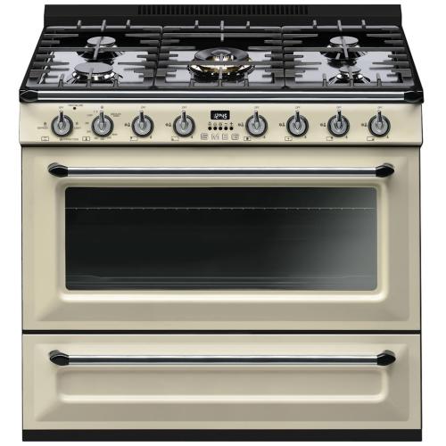 Smeg TRU36GGP Gas Ranges 36-Inch
