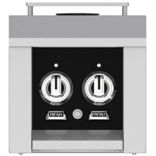Hestan AGB122NGBK Double Side Burner, Built-In, 12-Inch - Ng - Black