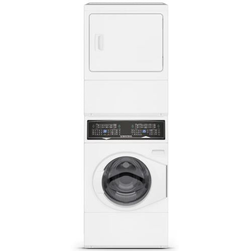 Speed Queen ZTGE9ASP096CW01 Stacked Washer/Dryer Gas Laundry Center