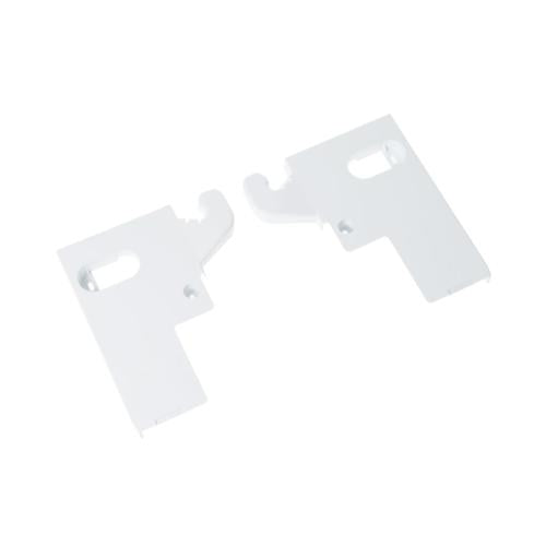 GE Hinge Endcap Asm Wh 2Pk - WR17X20162