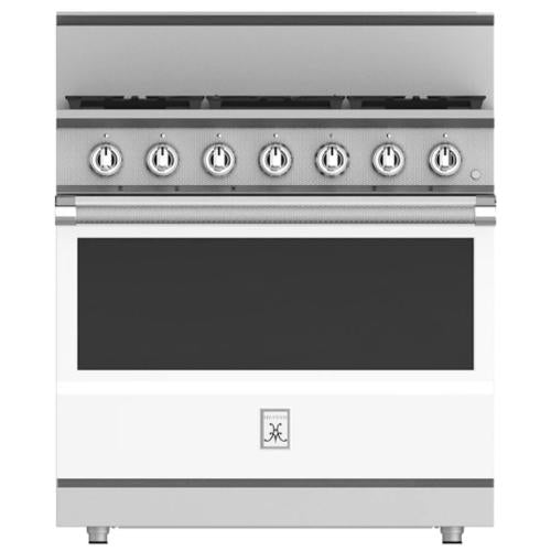 Hestan KRG365NGWH Range, 5 Burner, All Gas, 36-Inch - Ng - White