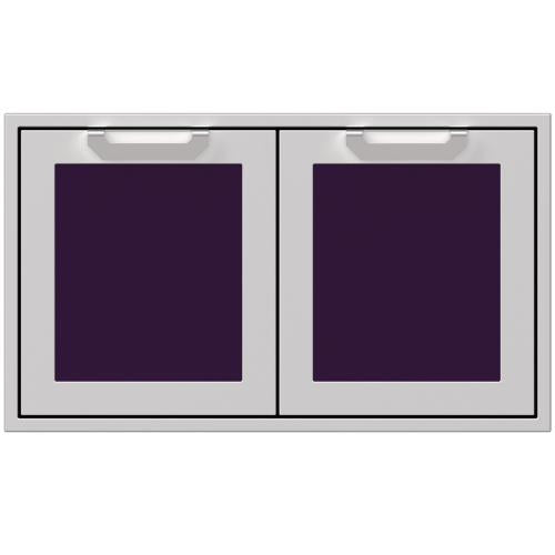 Hestan AGAD36PP Double Access Doors, Marquise, 36-Inch - Purple