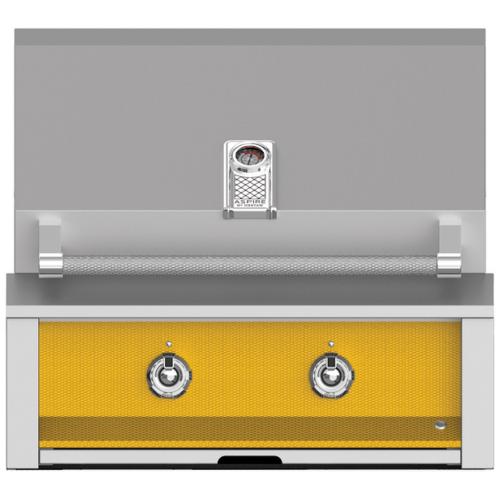 Hestan EMB30NGYW Grill, Aspire, Built-In, (1) U-Burner, (1) Sear, 30-Inch - N