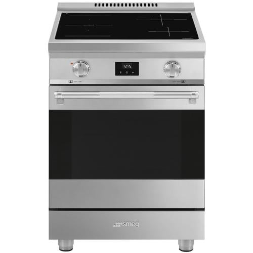 Smeg SPR24UIMX Electric Range 24-Inch Induction Cooktop
