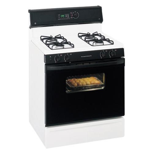 Ge JGBP28BEA3WH Gas Range Or Dual Fuel