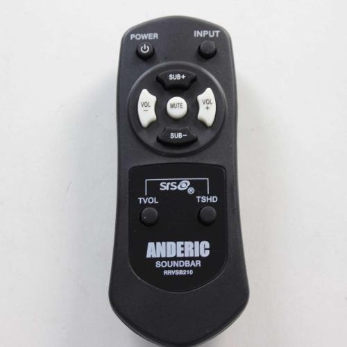 Anderic Vizio Soundbar Repl Remote - RRVSB210