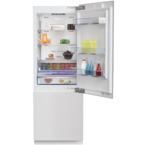 Beko 7294644513 Bbbf3019We 24-Inch Freezer Bottom Built-In Refrigerator