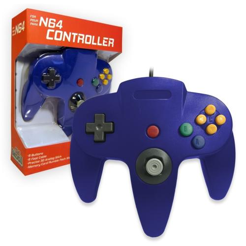 VIDEO GAMING Nintendo 64 Controller Blue - OS-6619