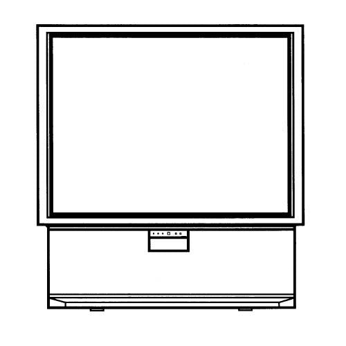 Hitachi 52LDX99B Lcd Projection Tv
