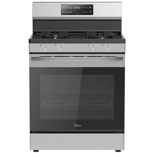 Midea MGR30S2AST 30-Inch 6.1 Cu.Ft Gas Free Standing Range