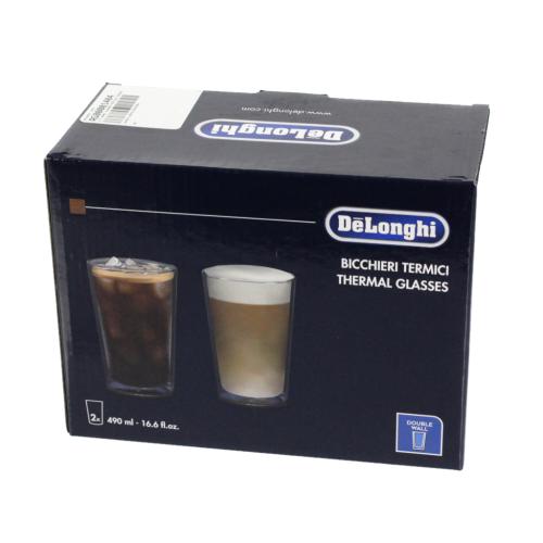 Delonghi Espresso Machine 2 X 490Ml Glasses For Cold Drink - AS00001404