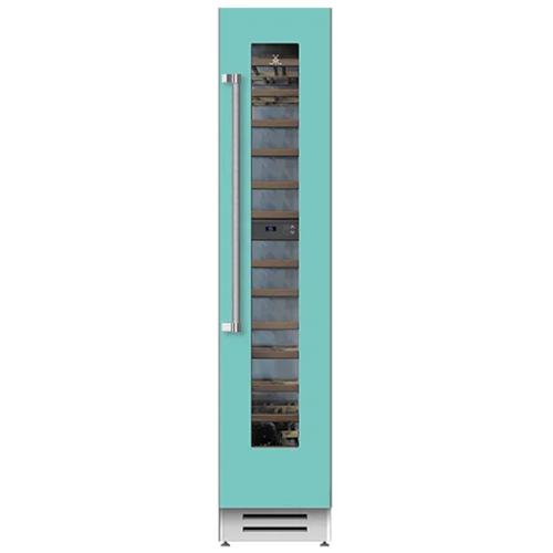 Hestan KWCR18TQ Wine Column, Right Hinged, 18-Inch - Turquoise