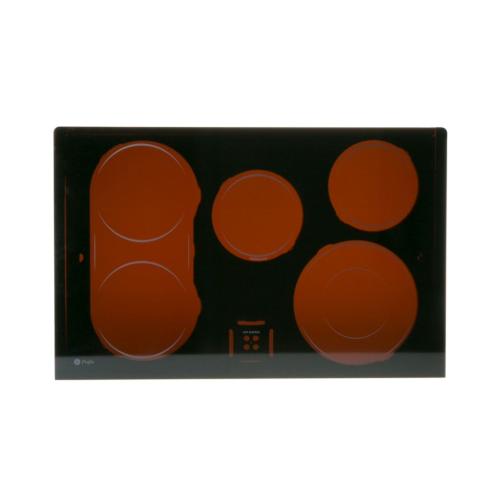 GE Maintop Glass Asm (Bk) - WB62T10528
