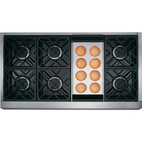 Ge ZDP486LDP3SS Gas Range Or Dual Fuel