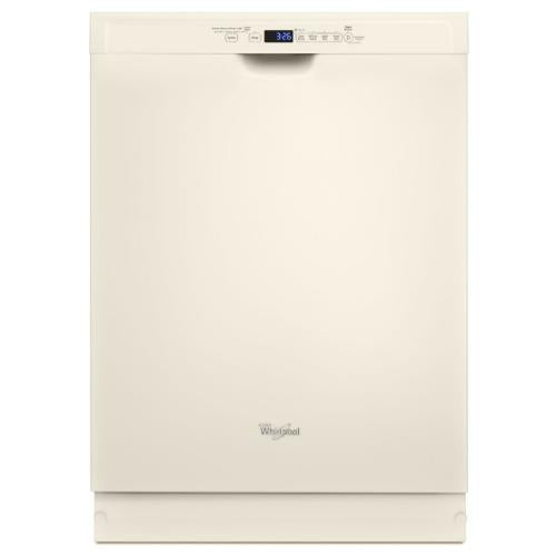 Whirlpool WDF560SAFT1 24-Inch Built In Full Console Dishwasher Biscuit
