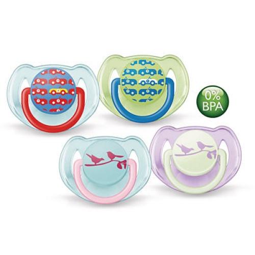 Avent SCF172/22 Avent Classic Pacifiers 0-6M Orthodo